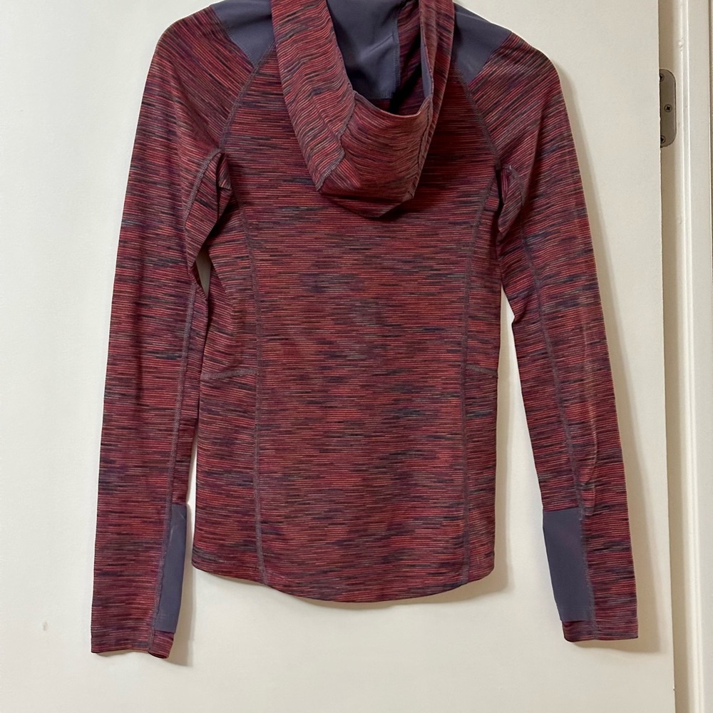Brand “REI”, size XXS, color burgundy